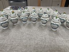 Vintage Franklin Mint Spice jars - 1989 - 17 in total