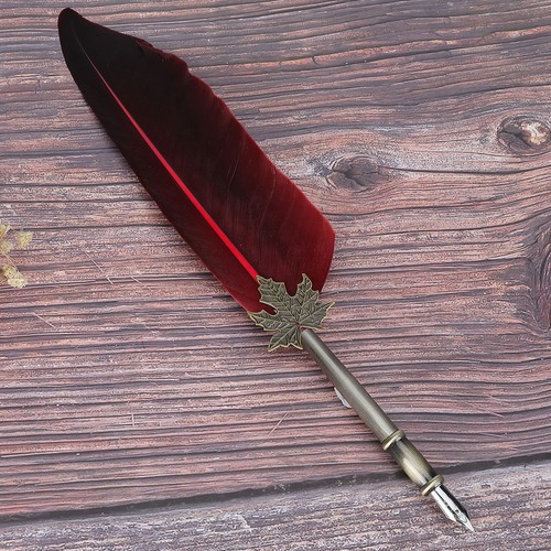 Vintage feather - ˙(red)vintage,