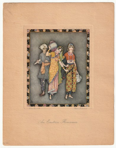 Antique art eastern - art, "an