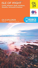 OS Explorer OL29 Isle of Wight (OS Explorer Map Active) by Ordnance Survey Book