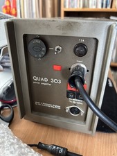 Quad 303 Power Amp Working with RARE ON/OFF Switch 24000 Great Sound
