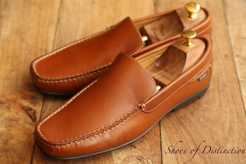 Loake button tan brown - button,