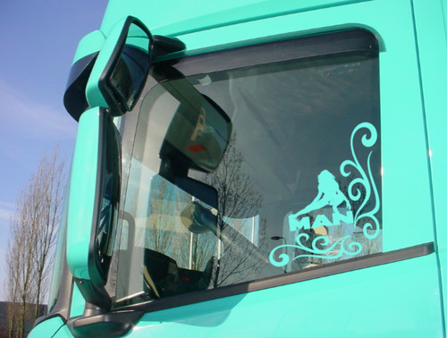 Man truck window decals 2 - x,