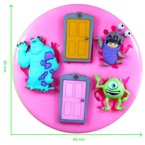 Disney monsters inc silicone - disney,