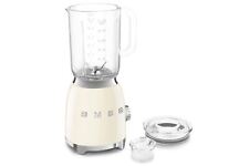 Smeg Table Top Blender Retro Range , 1.5L, 800w Stainless Steel  Cream BLF03CRUK