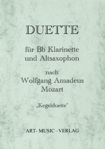 Duets for clarinet alto - duets, &