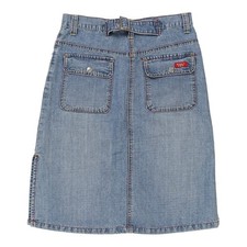 Punky Fish Denim Skirt - 28W