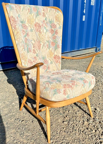 Ercol armchair light finish - armchair,