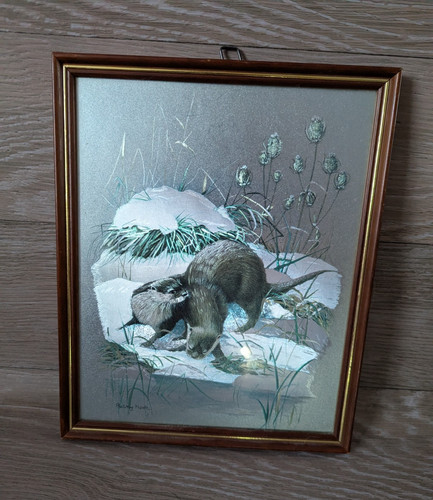 Audrey north two otters - north,
