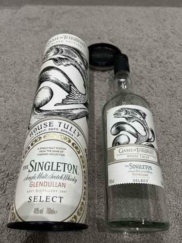 Empty whisky bottle game - empty,