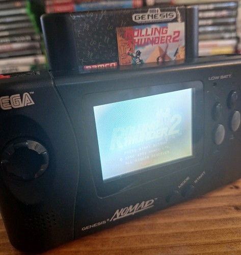 Sega genesis nomad tested - nomad,