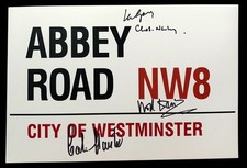 SIGNED JOHN LENNON QUARRYMEN