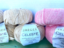 Jaeger Ribbon yarn bundle of 7
