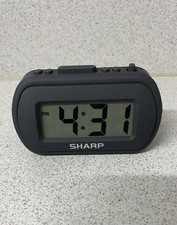 Sharp Digital Back Light Travel Alarm Clock SPC484