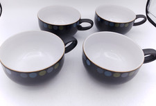 4 x Denby Jet Spots Large Cups