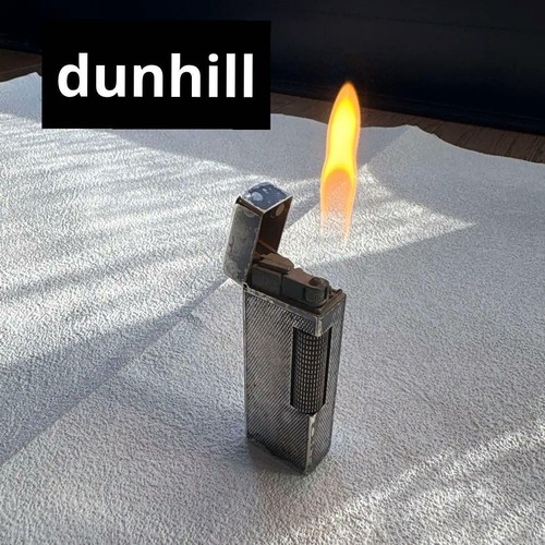 Vintage dunhill silver gas - vintage,