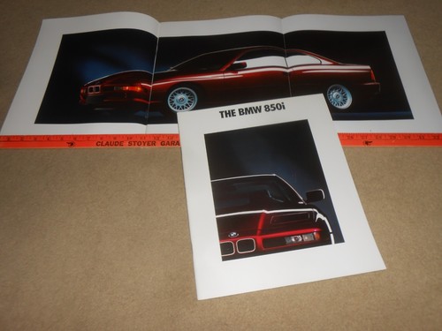 1990 bmw 850i - bmw, brochure
