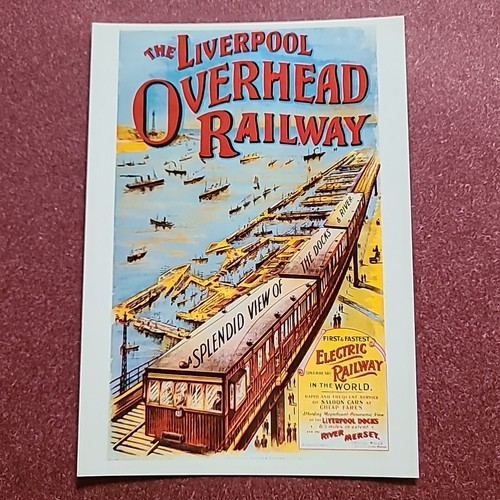 Liverpool overhead railway - liverpool,