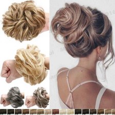 Chic Messy Rose Bun Hair Piece