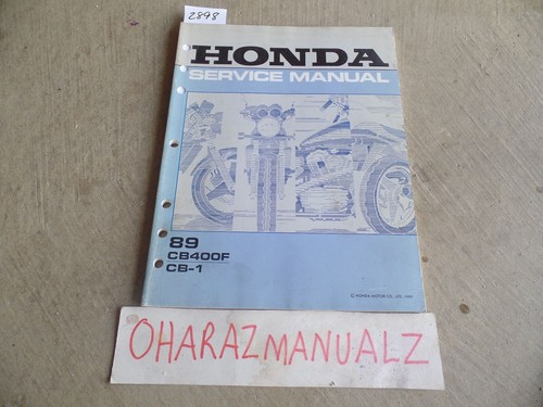 1989 honda cb400f oem - honda,