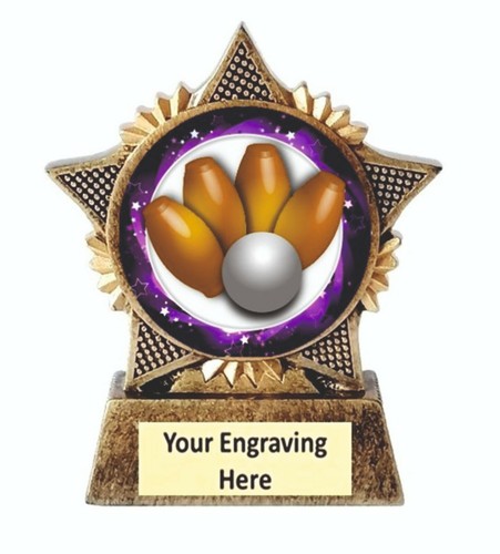 Skittles trophy star - trophy, award