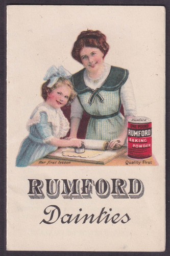 Rumford baking powder dainties - rumford,