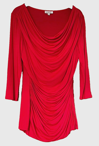 Kaliko stretchy red gathered