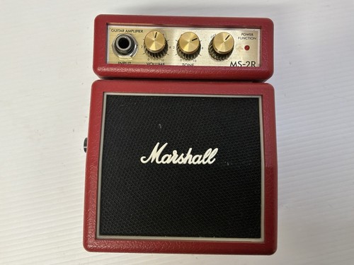 Marshall mini amp red - red, ms-2r