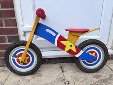 Kids Wooden Balance Bike