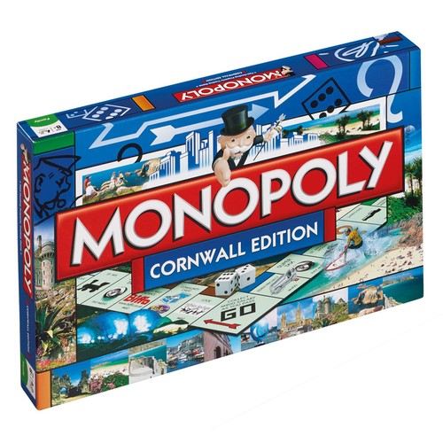 Cornwall monopoly board game - monopoly,