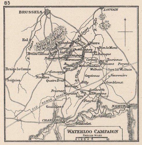 Battle waterloo campaign - of,