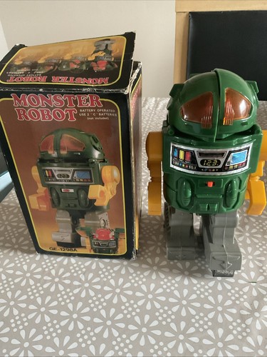 Vintage monster robot - robot, toy