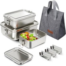 Stainless Steel Bento Box 3