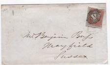 1852 QV FINE 1d PENNY RED