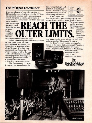 1983 tapco entertainer - 1983,
