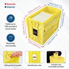 1 BCW Yellow Short Comic Book