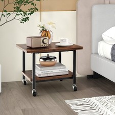 Under Desk Printer Table with