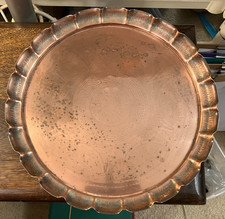 Vintage Copper Tray Arts &