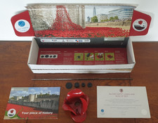 Boxed Paul Cummins Tower Of London Ceramic Poppy With Certificate etc- Free Post
