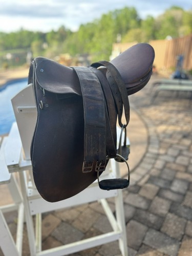 Antique saddle dressage - antique,
