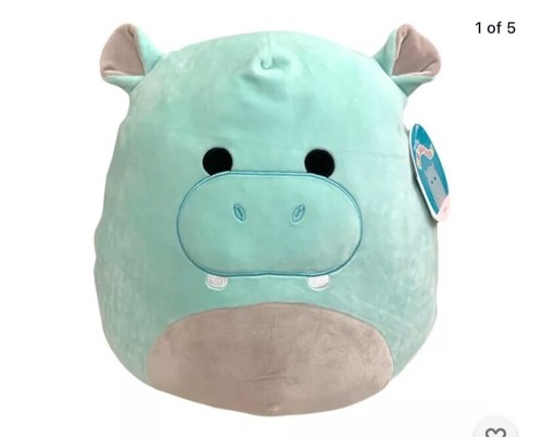 Squishmallows hank hippo plush - hank,