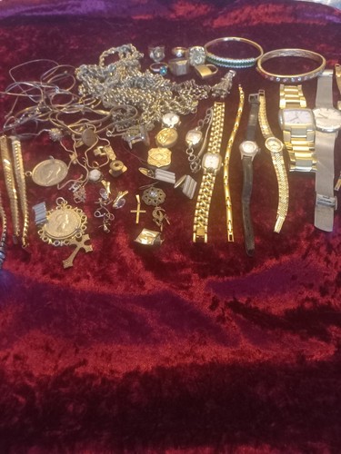 Wearable scrap gold job lot - scrap,