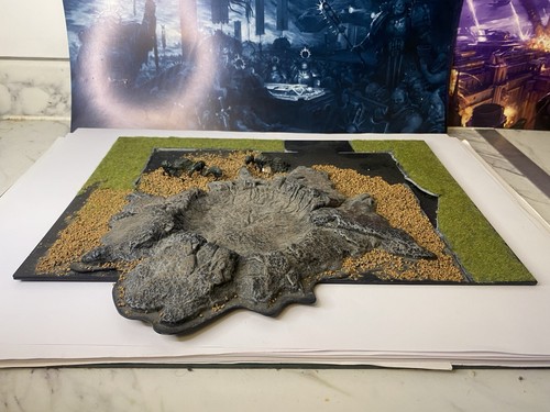 Warhammer 40k crater terrain - 40k,