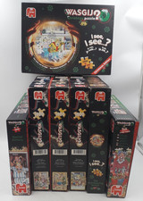 Wasgij Jigsaw Puzzle Original Christmas Bundle x 7, 1-18 All 1000 Pieces