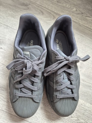 Adidas superstar grey trainers - adidas,