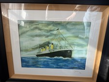 Titanic painting limited - painting,