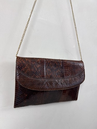 Vintage snakeskin leather - vintage,
