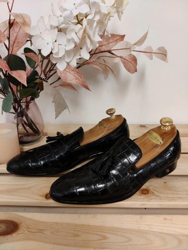 Men versace black moc - men's,