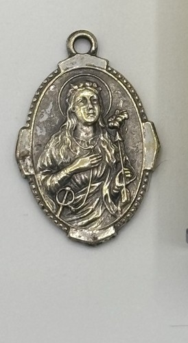 Saint philomena medal - saint, st.