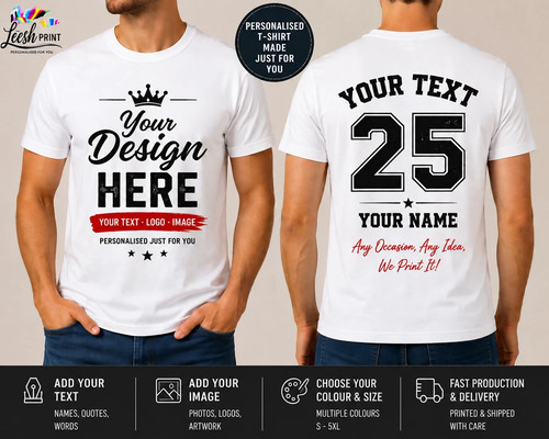 Personalised shirt custom - personalised, t-shirt,